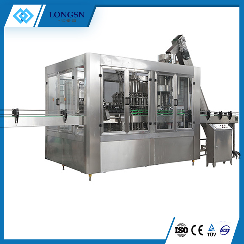 Automatic juice filling bottling machine 