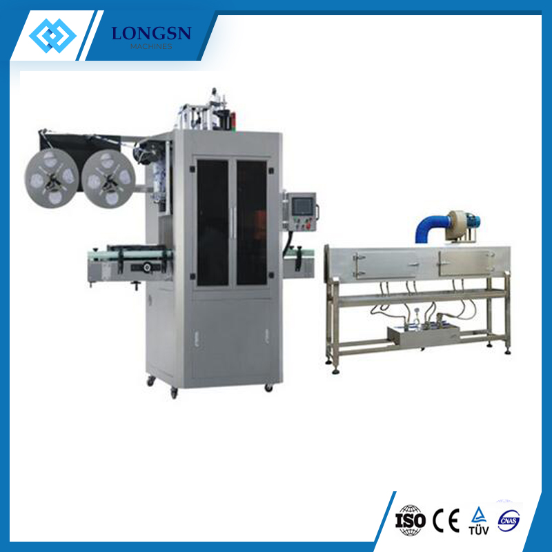 Automatic sleeve shrink labeling machine 