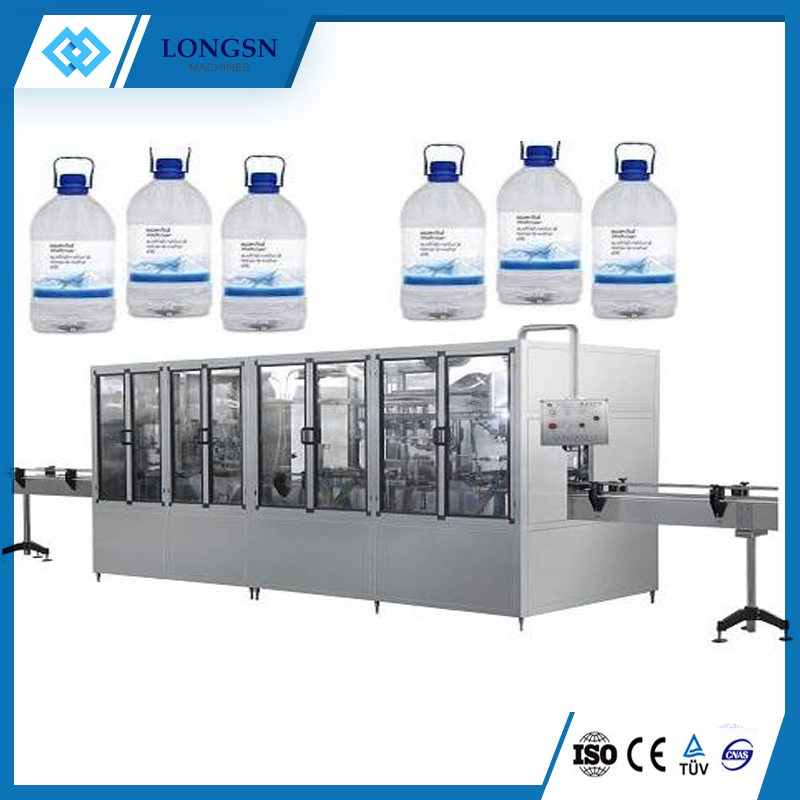 5L PET Bottles Mineral/Pure Water Bottle Filling Machine
