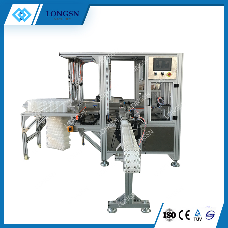 Empty bottle bagging packing machine 