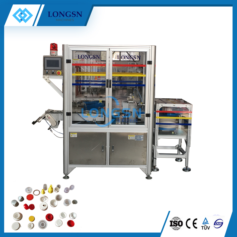 2021 hot sale plastic lid cover assembly machine oil bottle inner caps inserting machine