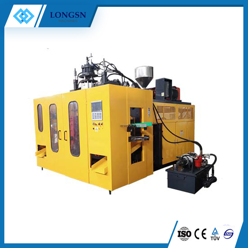 Automatic plastic hdpe jerry can extrusion blow molding machine